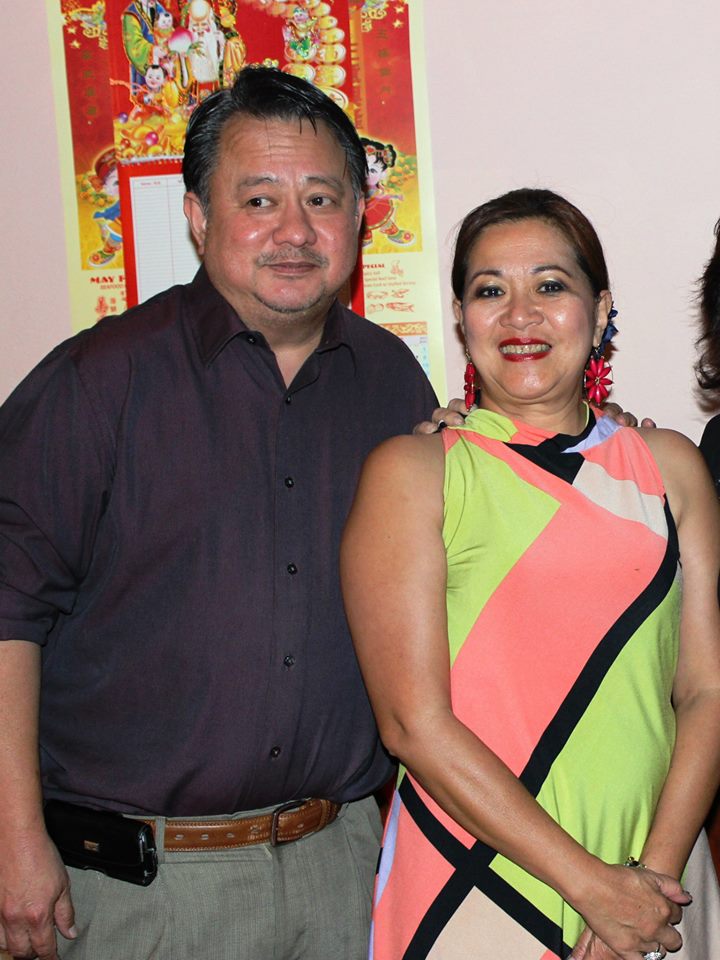 The late Melba Solidum Lim with husband James Lim. 10457594_10152894467393238_5333986213088011394_n